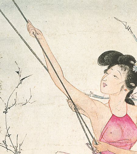 长垣-胡也佛的仕女画和最知名的金瓶梅秘戏图